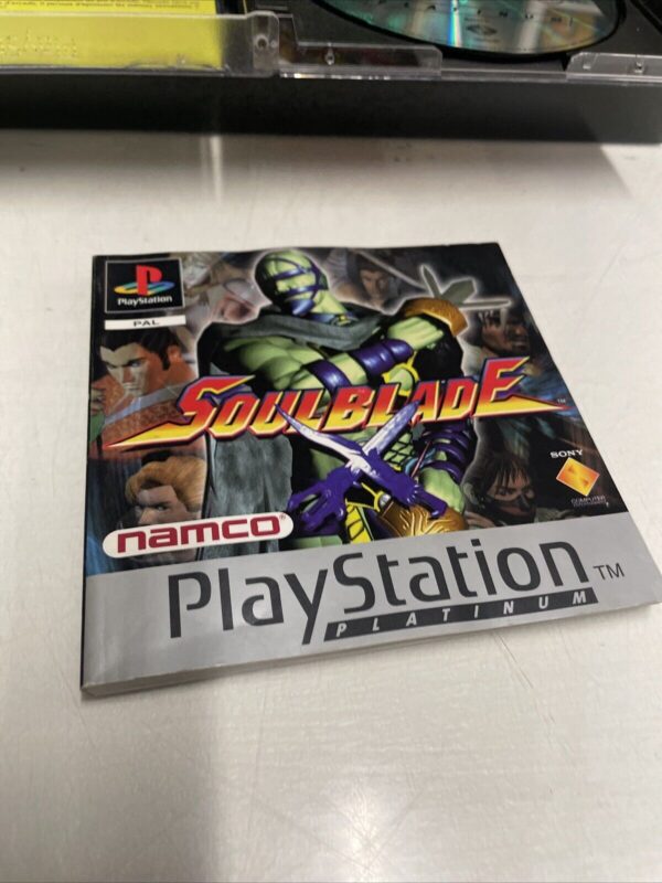 Sony Playstation Ps1 SOULBLADE Platinum  Soul Blade OTTIMO !! - immagine 5