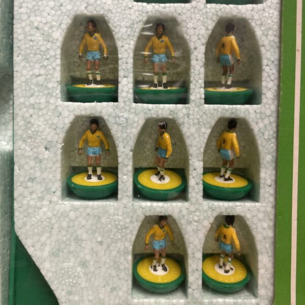 Subbuteo 63000 Team Ref. 410 Brasile  Brazil Vintage Anni ‘90 NUOVO - immagine 6