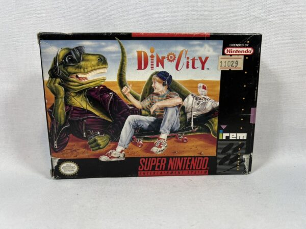 Super nintendo SNES Scatola per gioco Dino City SOLO SCATOLA - immagine 3