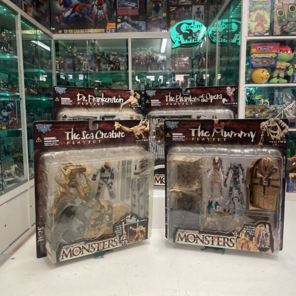 Todd McFarlane Toys MONSTERS  Serie 2 Completa Action Figure NUOVA
