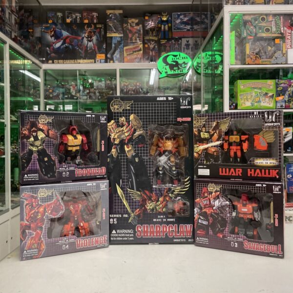 Transformers - Predacon PREDAKING War Lord - UniqueToys Completo !!