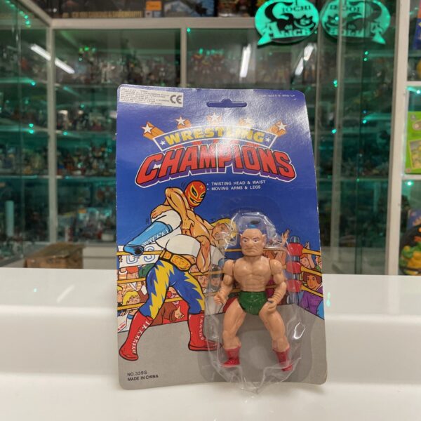 WRESTLING CHAMPIOS - Bootleg Galaxy Warriors Fighter Skull Warrior Remco Sungold